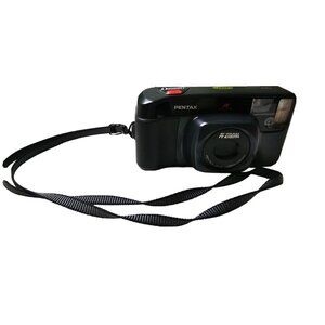 Pentax IQZoom 60 AF Macro Zoom 38-60mm Point Shoot 35mm Camera Strap UNTESTED